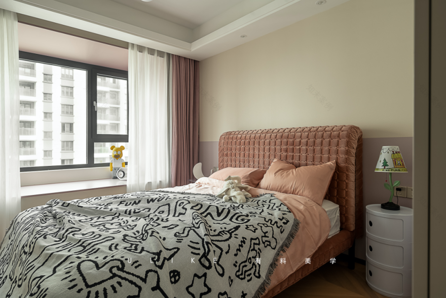 现代温馨家居,圆弧与暖色的完美融合丨YIM DESIGN-44