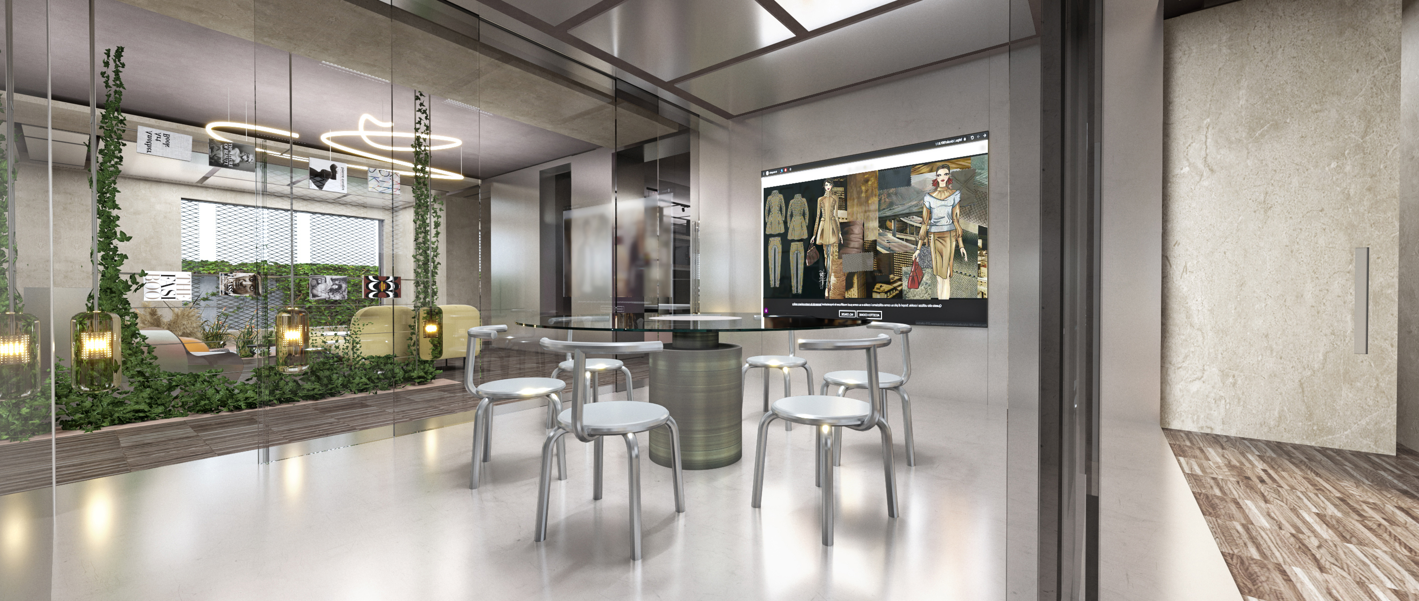 绿色生态的时尚工厂总部-12