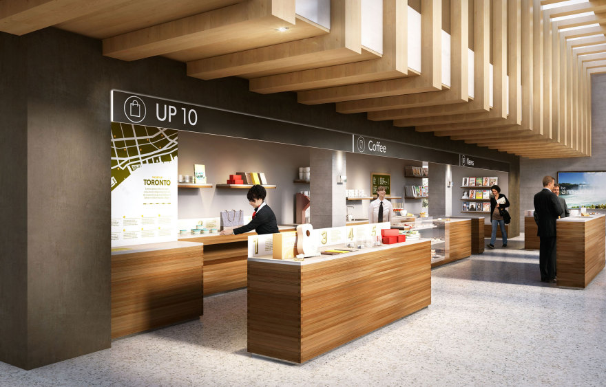 Metrolin· UP E·press 联合车站购物休息区设计丨加拿大多伦多丨MACH Architektur,Winkreative等-4