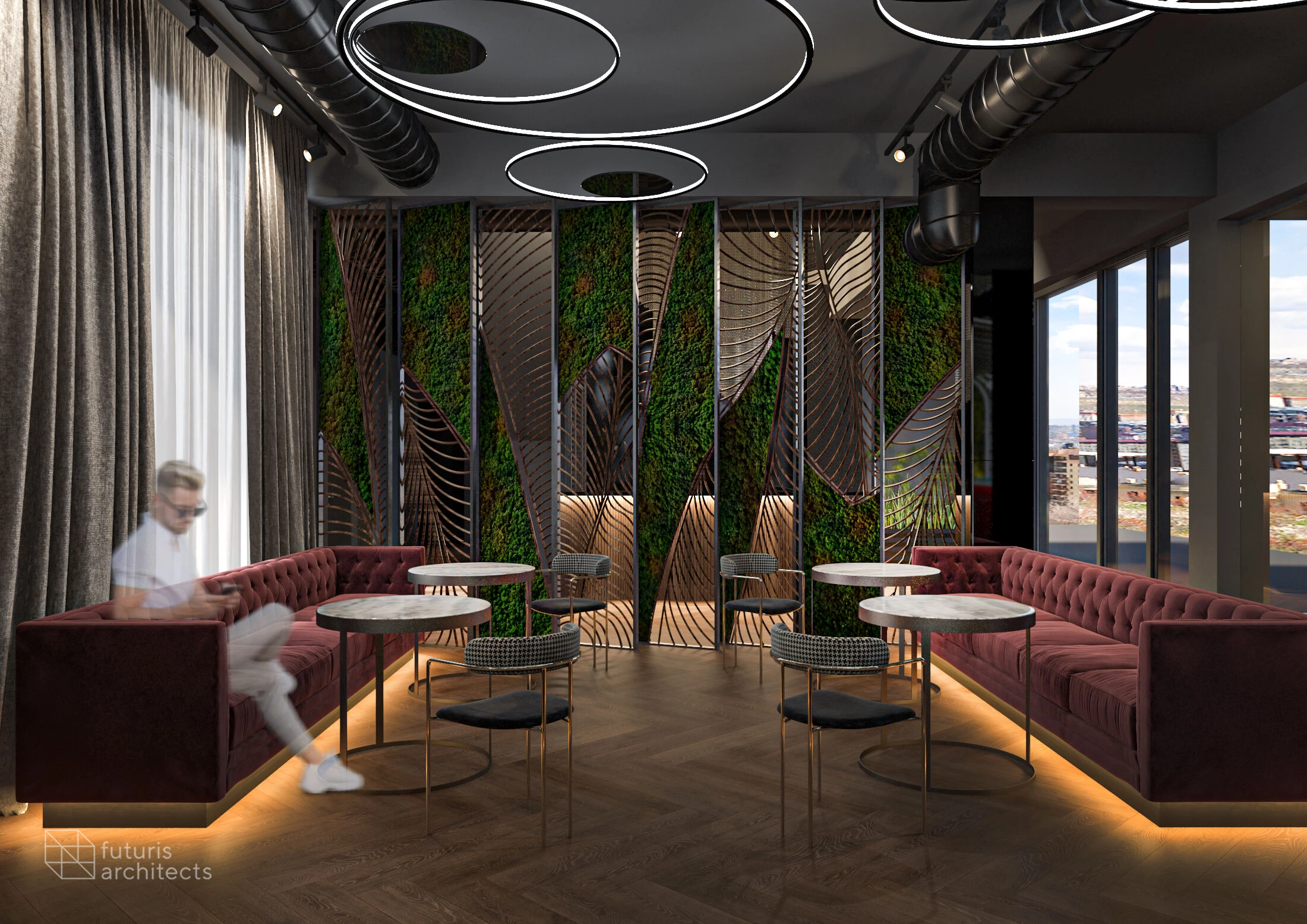 未来主义餐厅设计,打造高品质用餐环境-13