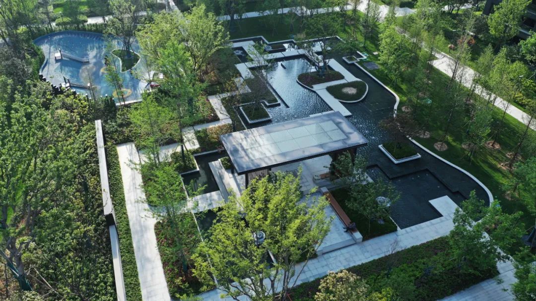   迈丘设计丨郑州永威城书香庭大区 景观设计 丨中国郑州-65