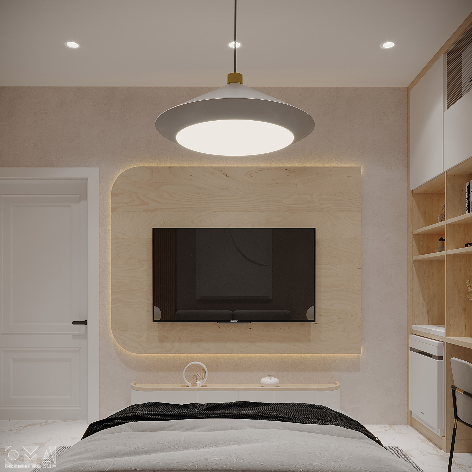 撒哈拉酒店室内设计复式套房丨沙特阿拉伯丨SPIRE-22