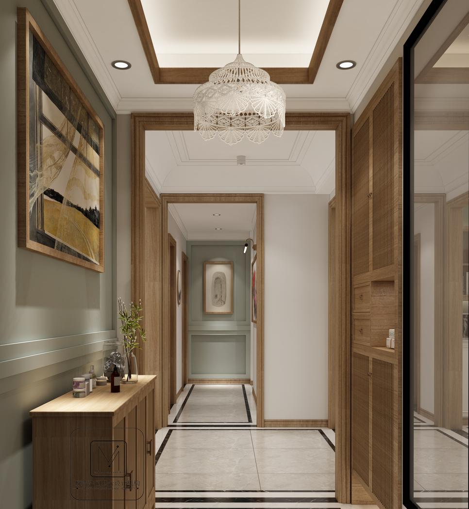 新中式家居设计 | 傅晓设计打破传统格局,实现空间合理划分-32