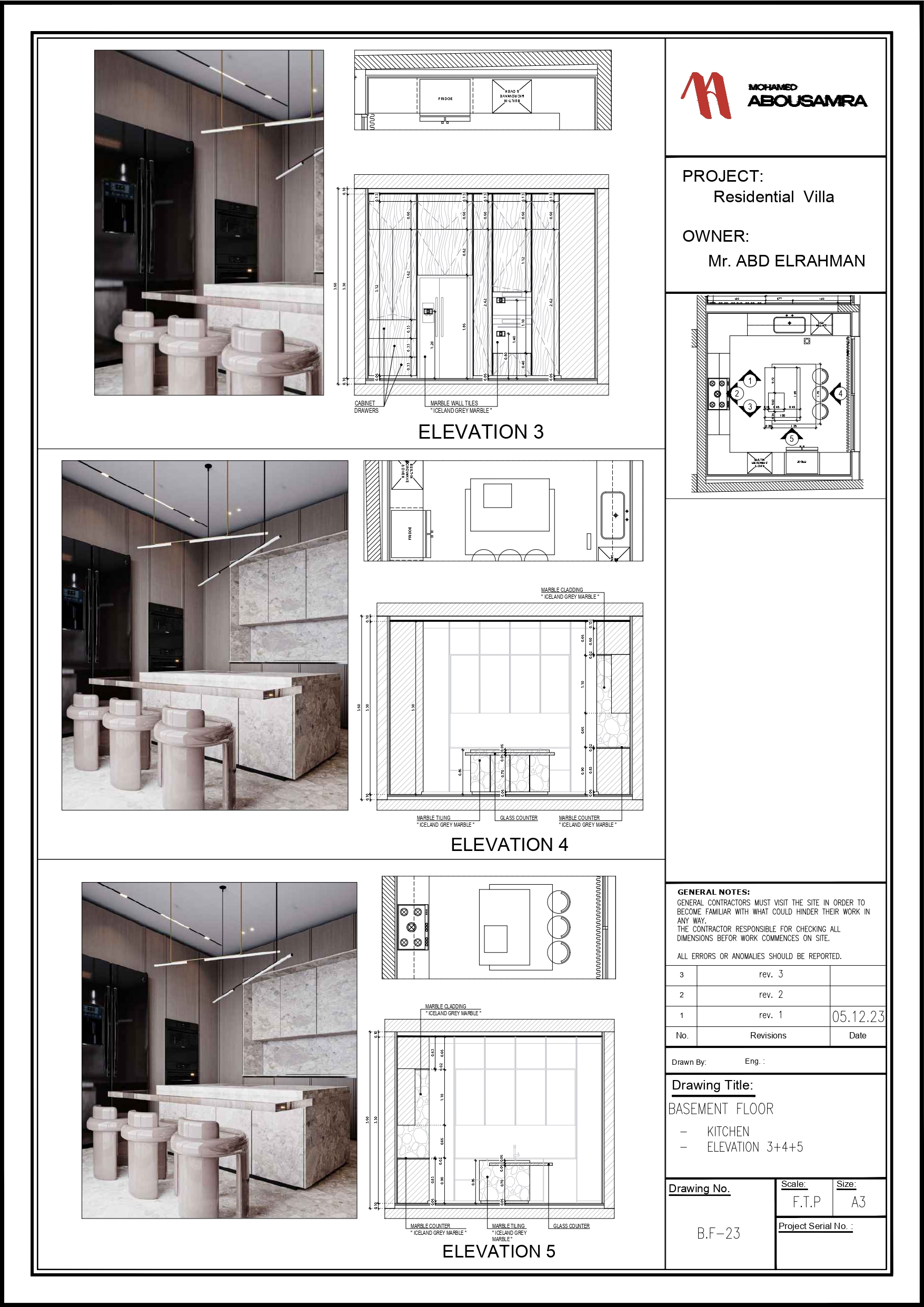 Private Villa in KSA, Basement Floor-24