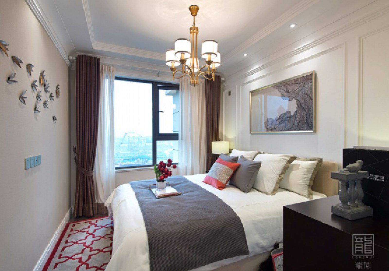 114㎡成都荣盛·香堤荣府样板房  龙徽设计-29