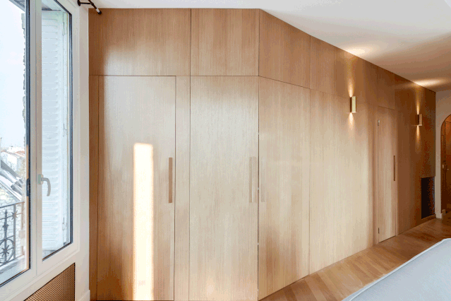 巴黎 52㎡小公寓，独立工作区++ 隐形门，打造舒适一人居-29