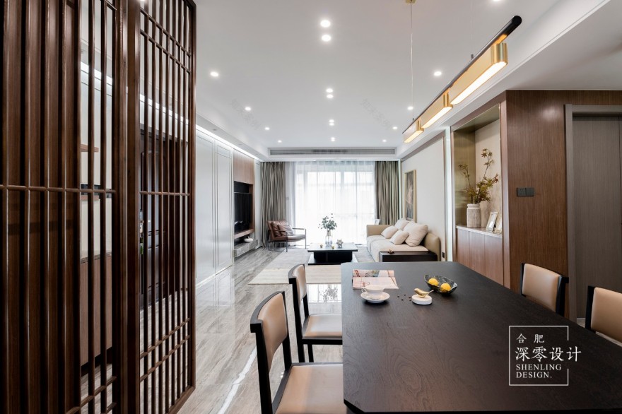 合肥深零设计·现代简中家装设计案例-52