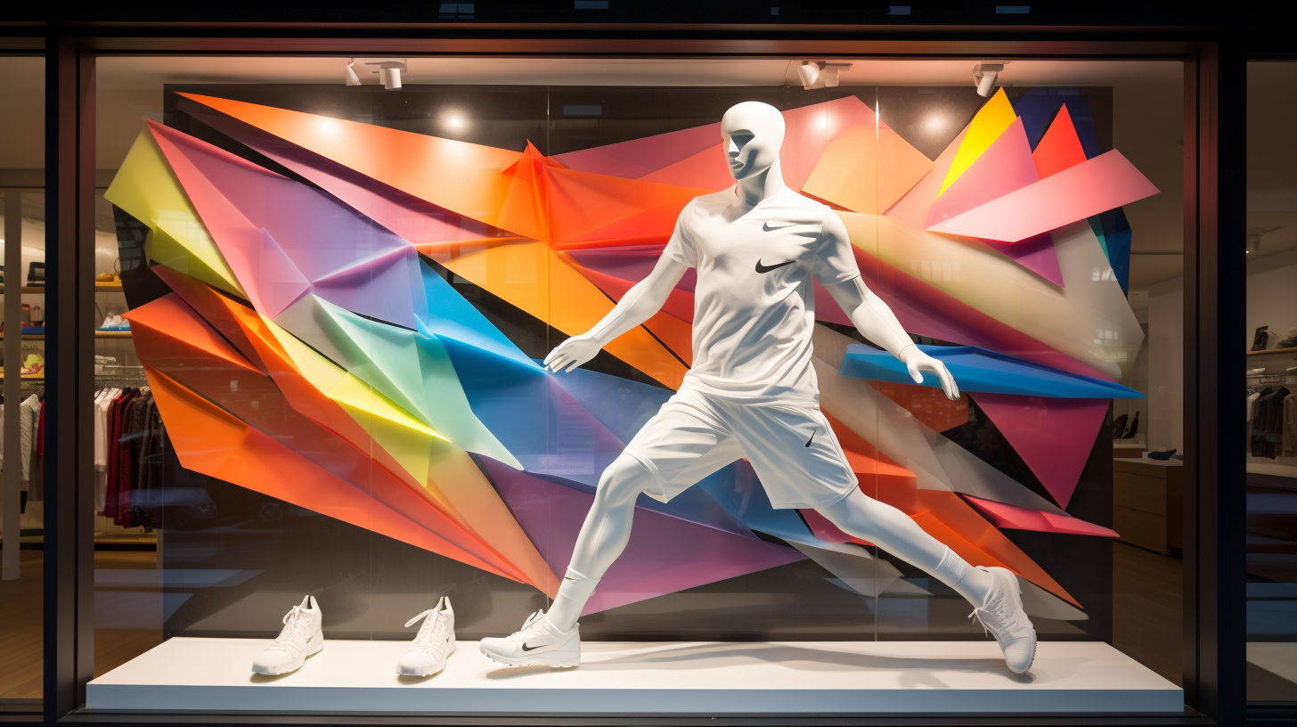 Nike Window Display USA-3