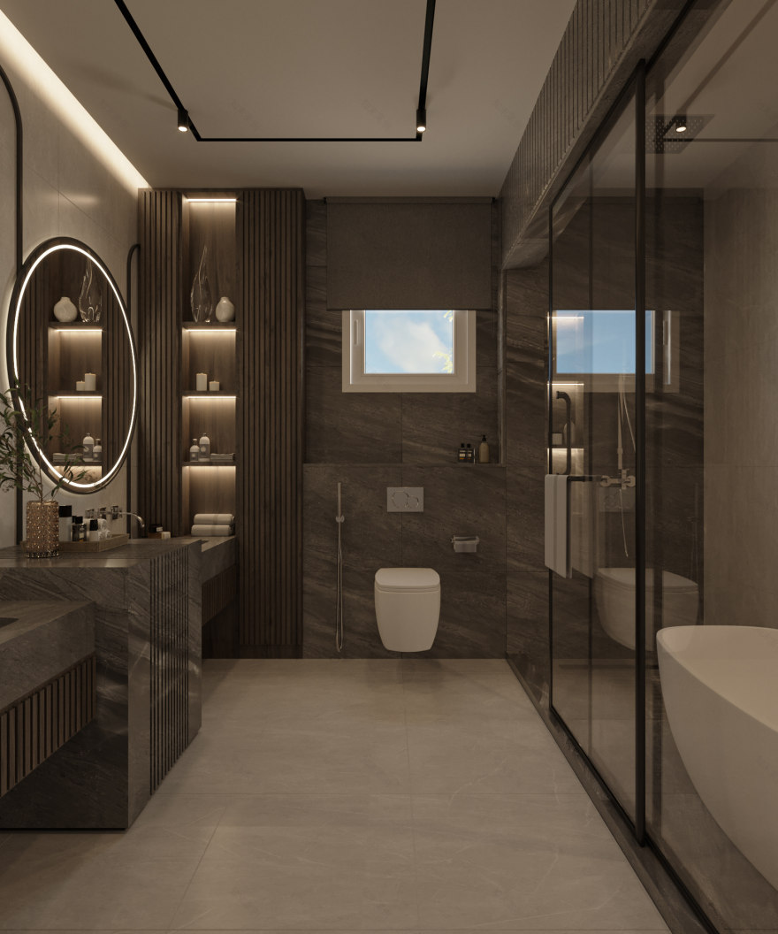 港湾·陆·豪华住宅丨Egypt丨MYS Architects-54