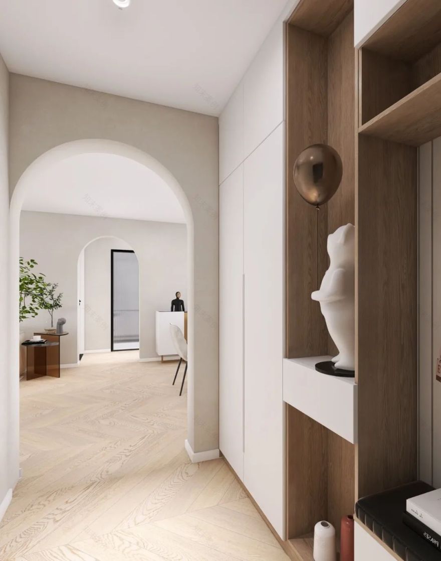 柔美简约,打破风格束缚的家丨北四一部谢莹-13