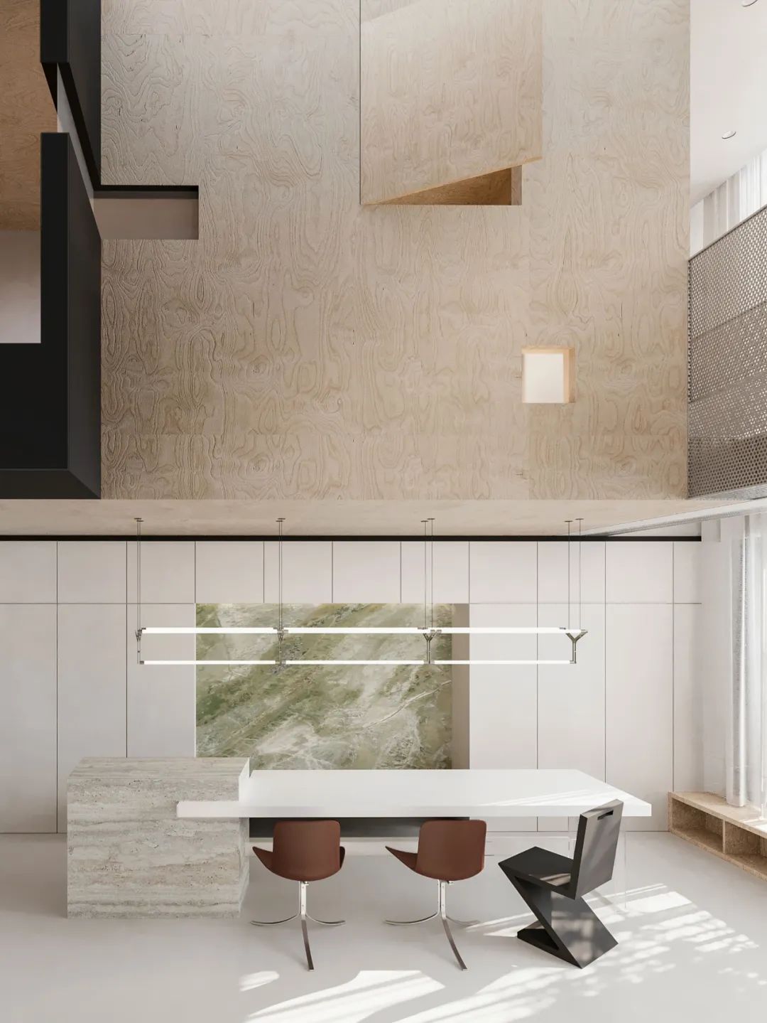 《叠墅中的N个盒子》丨中国广州丨舍近空间设计事务所-53