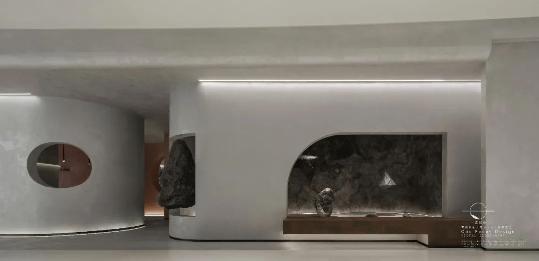 摩登东方 · 陨石灵感下的现代空间设计丨中国深圳丨ONE FOCUS DESIGN-9