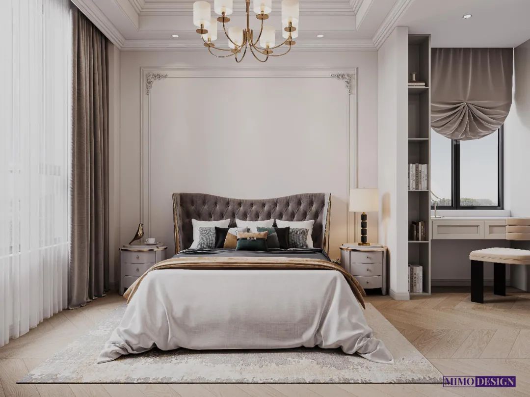 美拉德复古美式风住宅设计-39