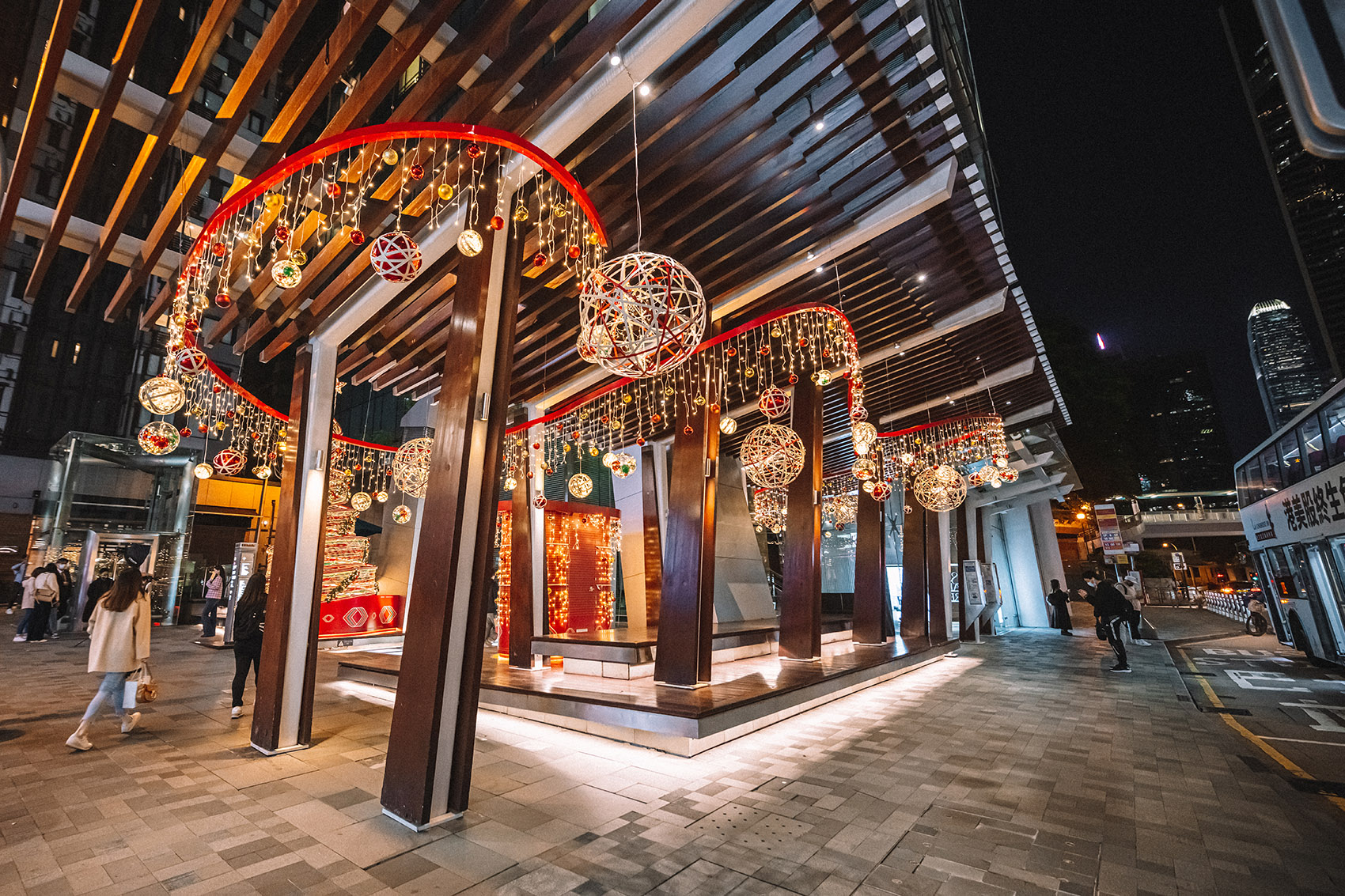 星街小区藤片圣诞装置丨中国香港丨AaaM Architects-19