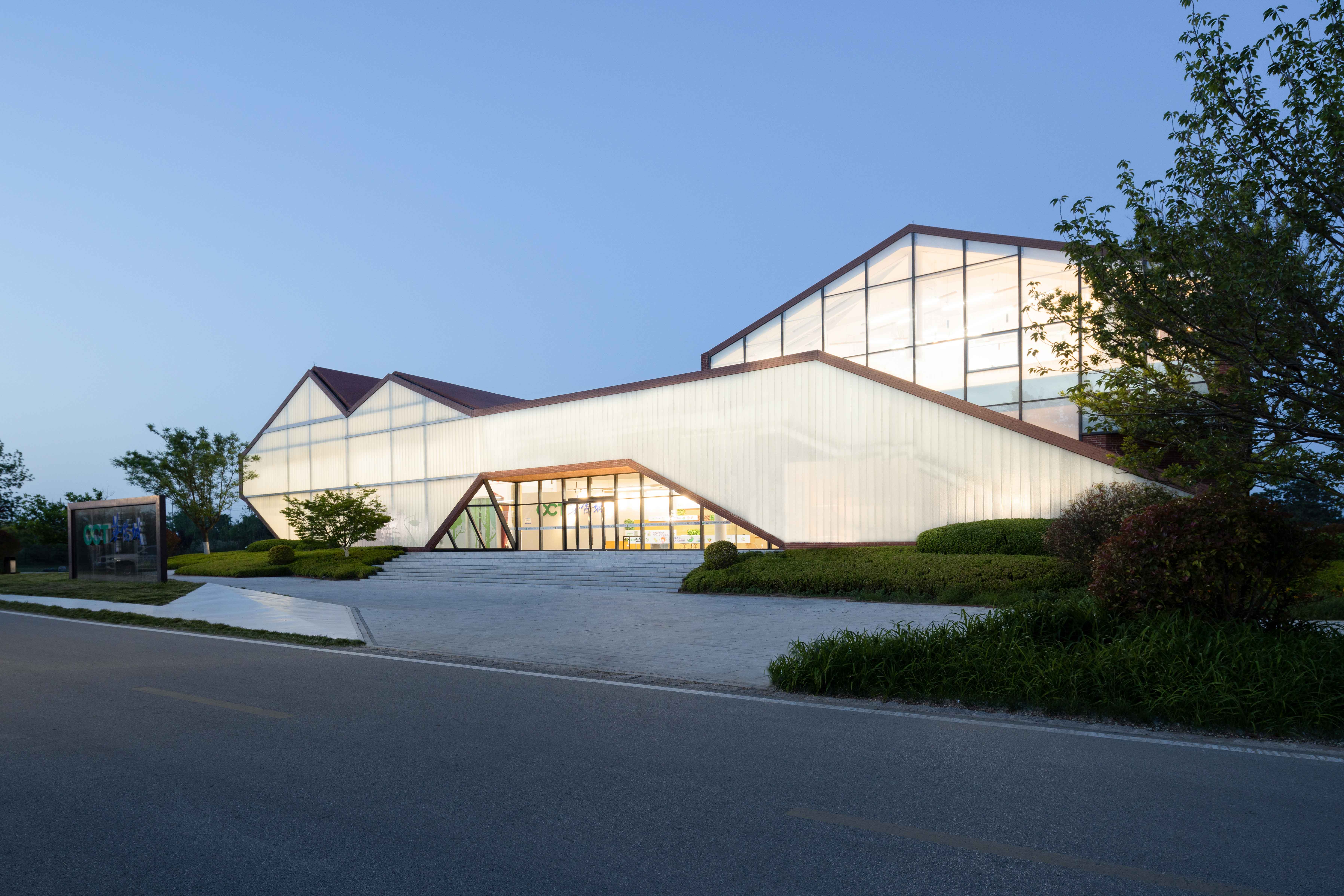 华侨城青岛即墨莲花山乡村振兴示范区项目展示中心丨中国青岛丨袈蓝建筑-89