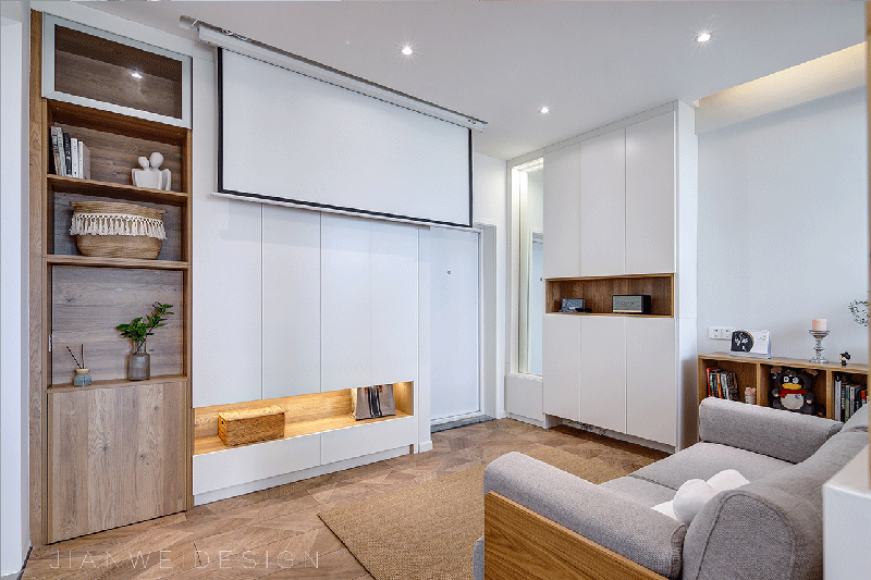 深圳新街口现代简约精致公寓设计丨中国深圳丨见微陈设艺术-26