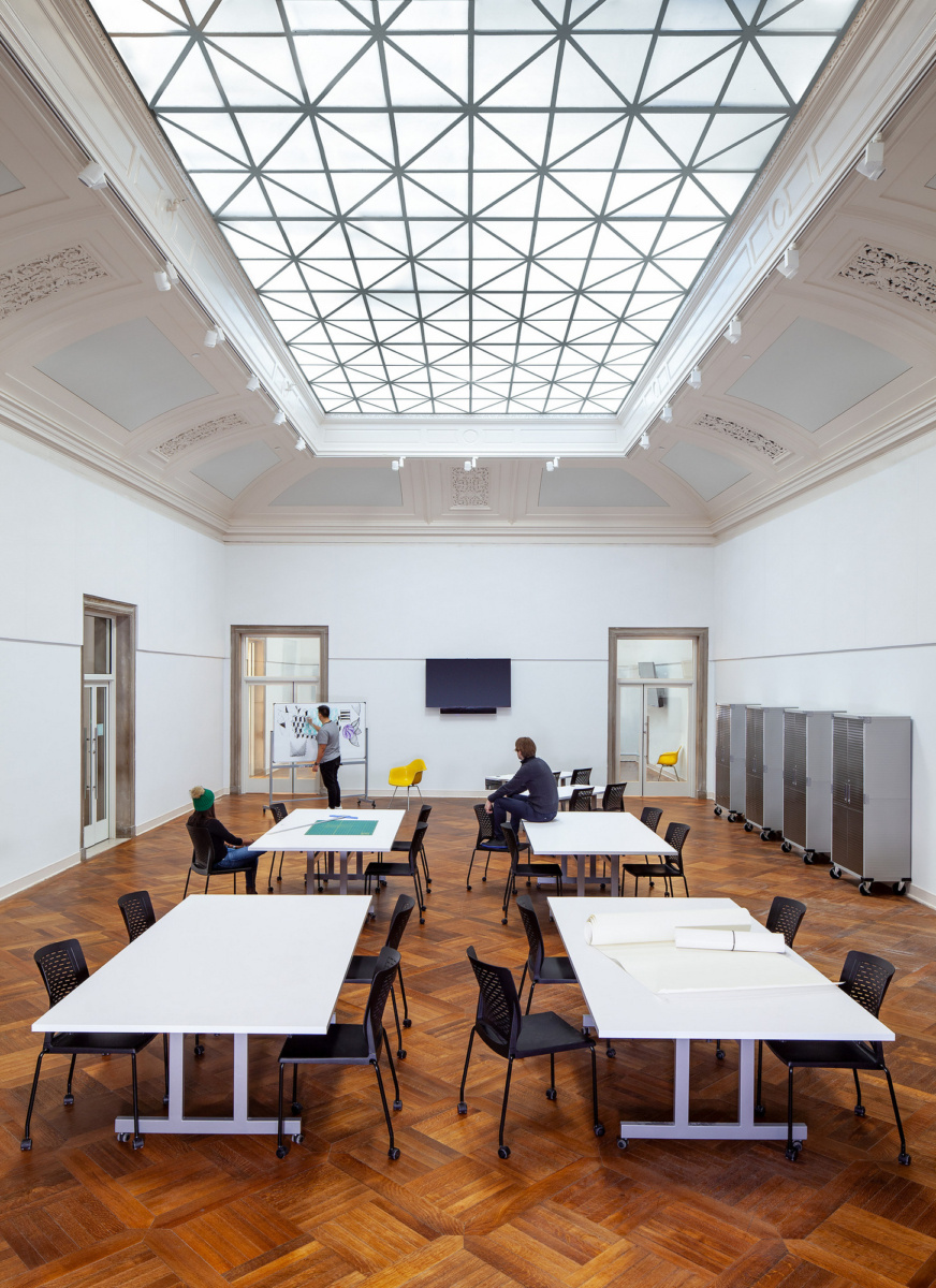 乔治·华盛顿大学——科科伦艺术与设计学院翻新工程-10