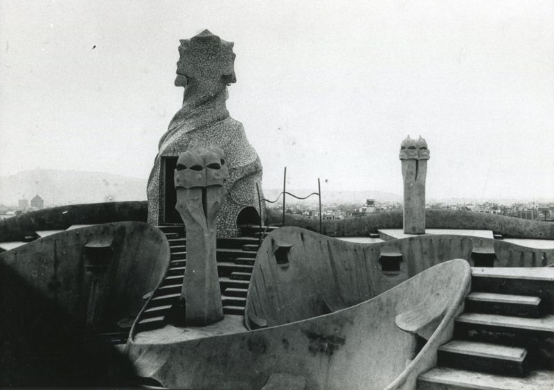 Casa Milà（米拉之家,又名“采石场”）丨西班牙巴塞罗那丨Antoni Gaudí i Cornet（安东尼·高迪）等-63