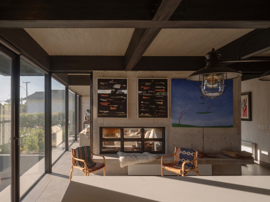 一氧化碳(CO)住宅相关情况(由于House CO表意不太明确,推测可能是指住宅内一氧化碳相关,此翻译仅供参考,若有更明确语境可提供以便更精准翻译) 丨智利丨Estudio Base Arquitectos-25