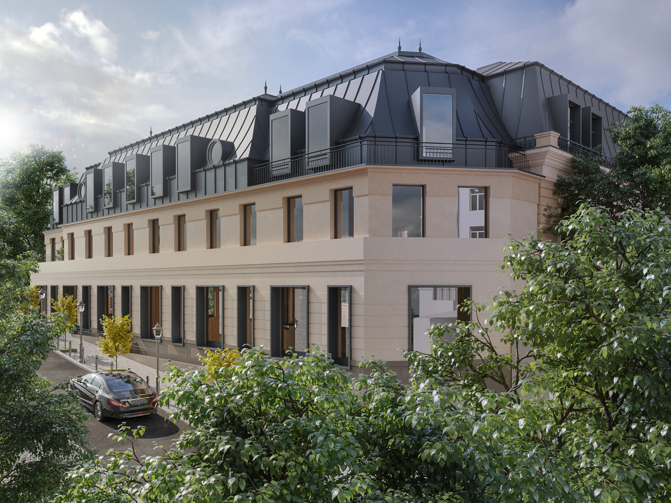 老建筑修复与附属建筑项目丨乌克兰基辅-14