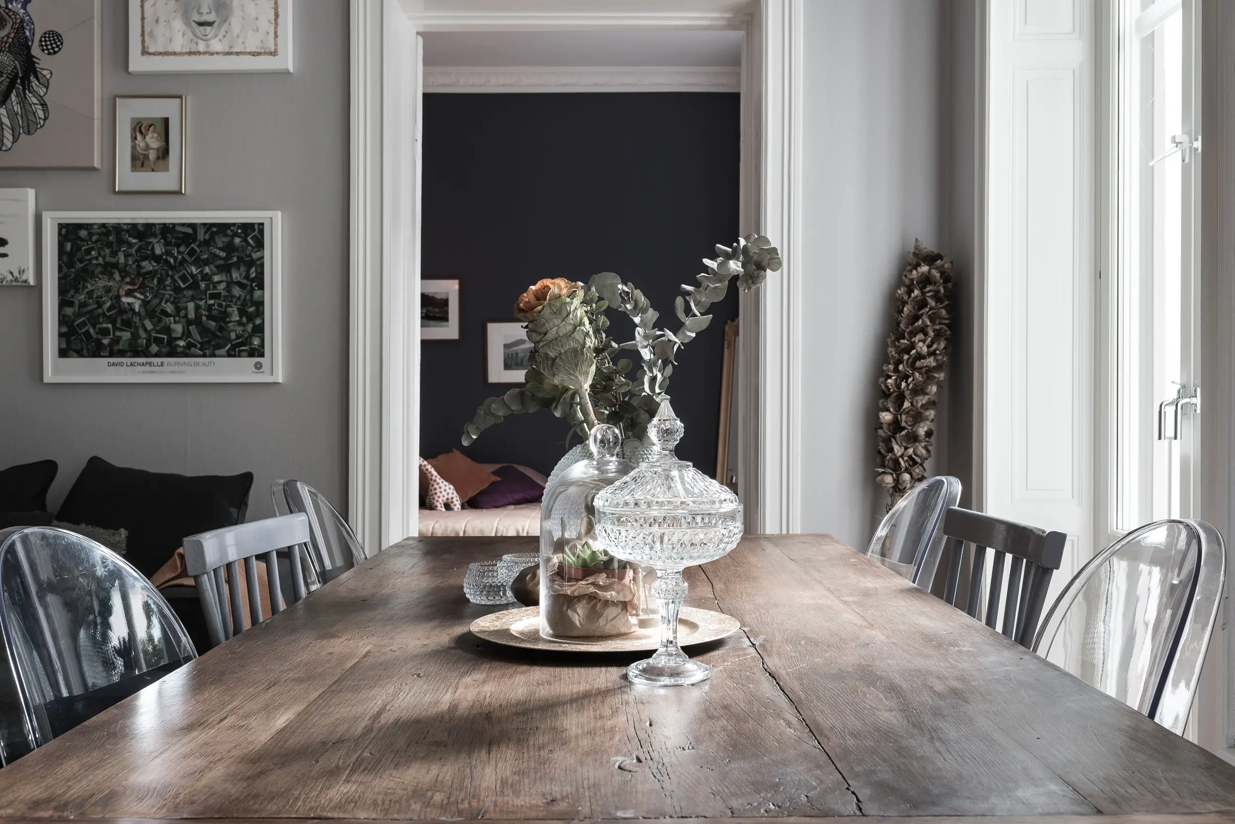 暗夜公寓，灰色温馨空间-17