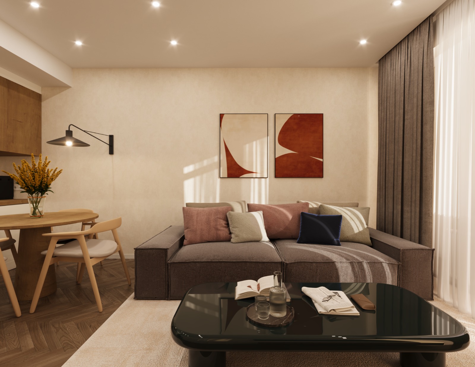 Project 26. 40m2 apartment design, Tbilisi,Georgia-5