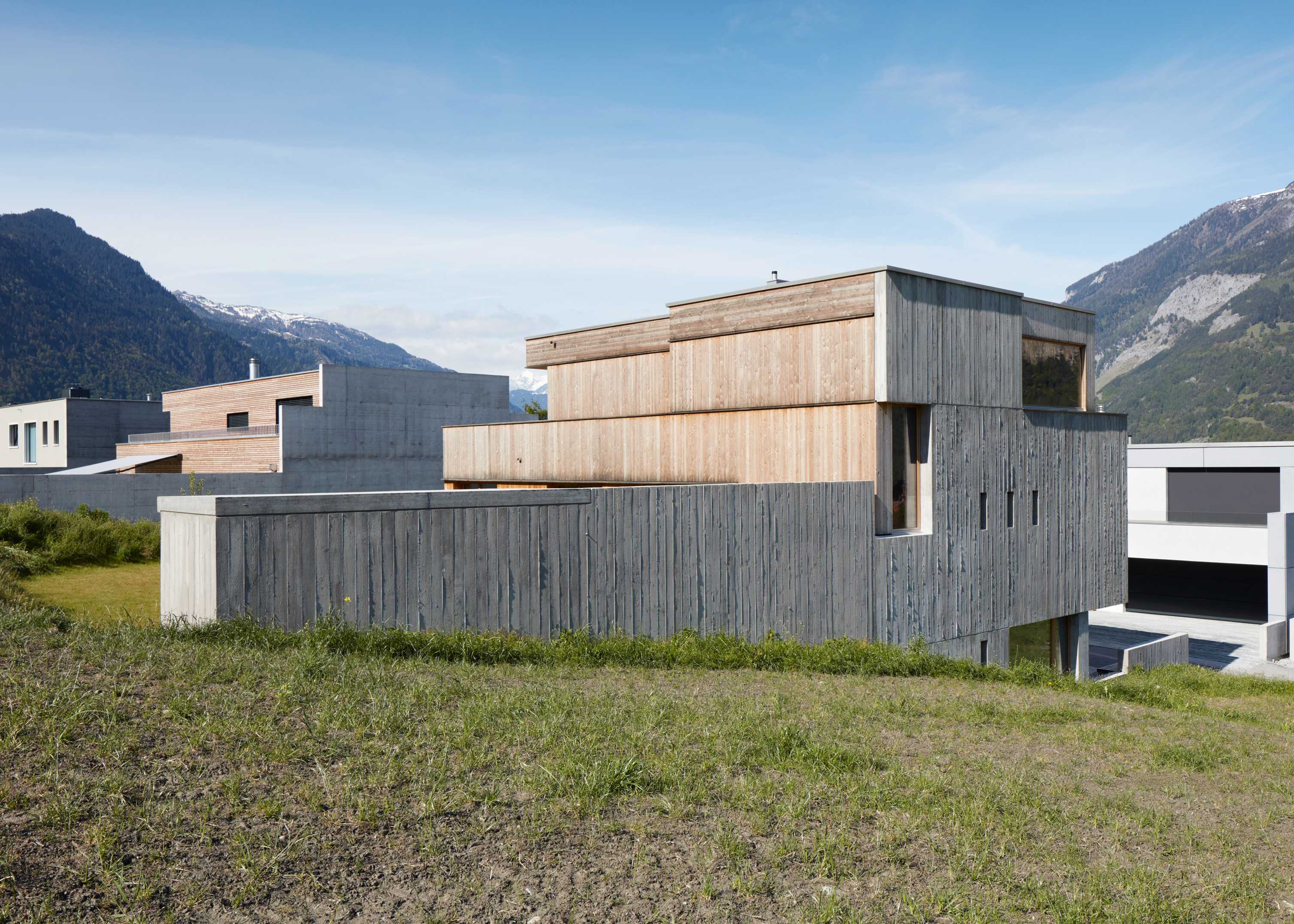 瑞士生态木质住宅的绿色设计-0