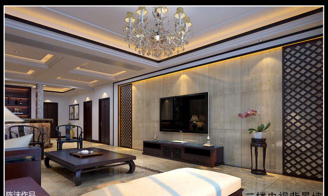 
中式风格别墅 -6