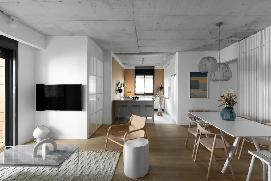 以色列 105 平米现代公寓-19