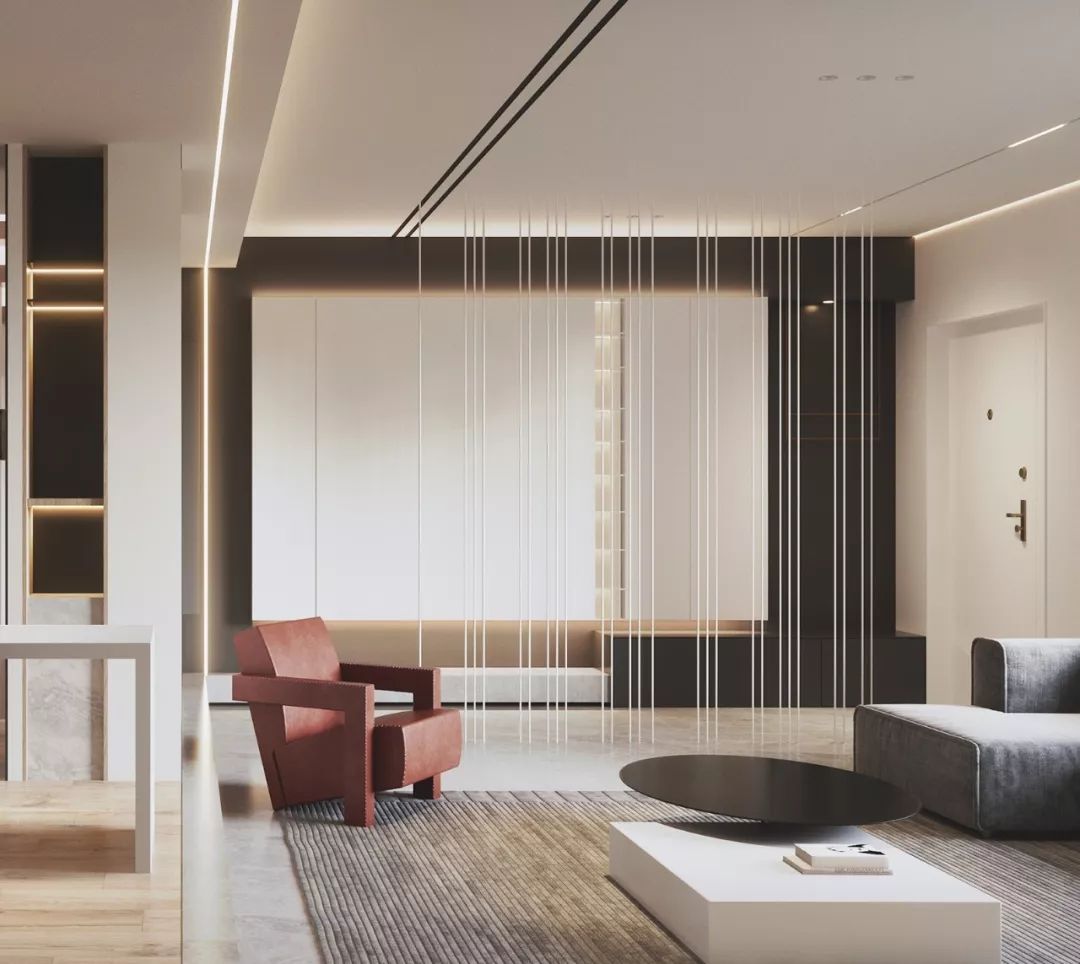 上海融信别墅极致简约设计，原始天井变身为空间亮点-23