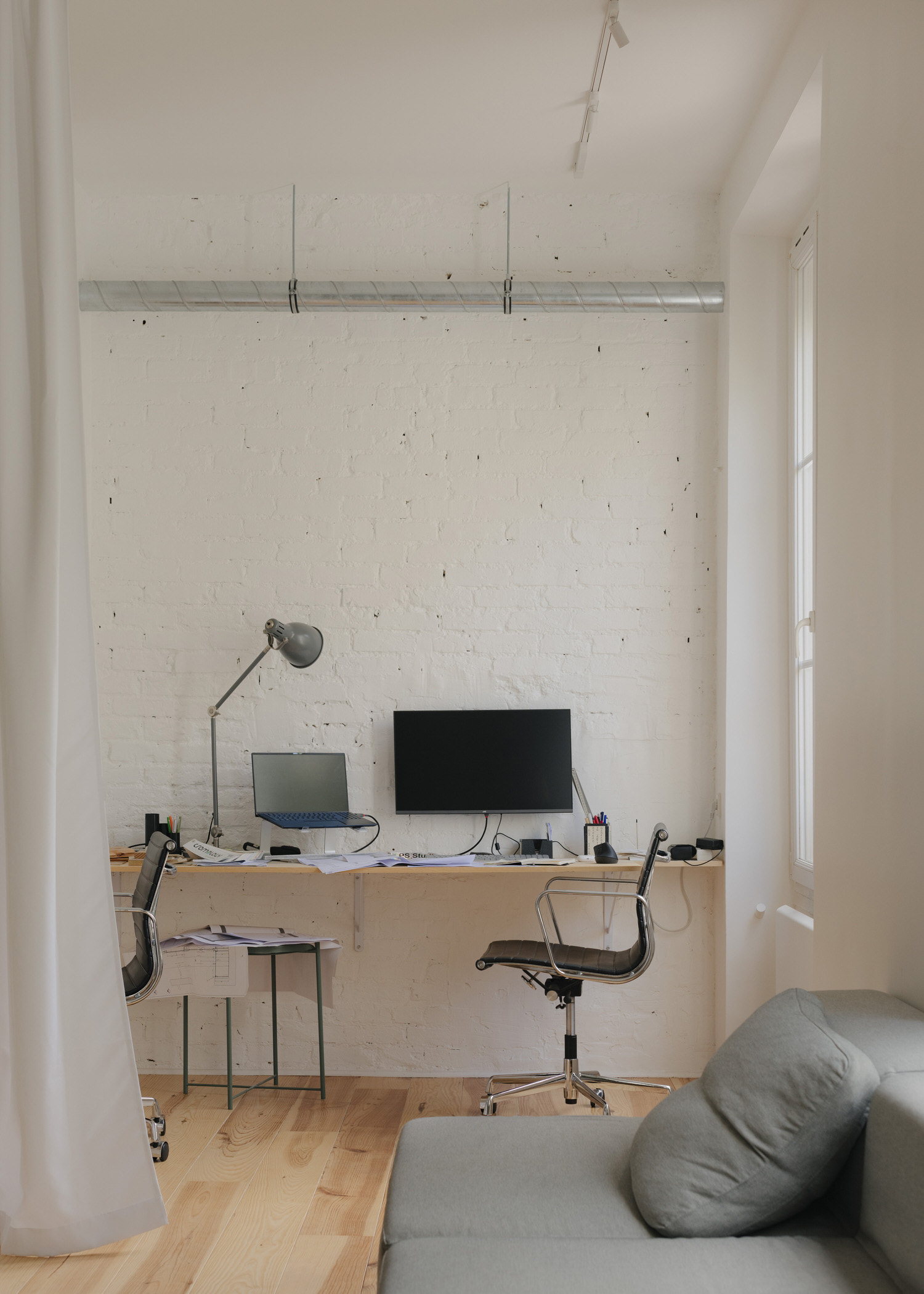 紧凑的巴黎阁楼丨法国巴黎丨PS Studio-26