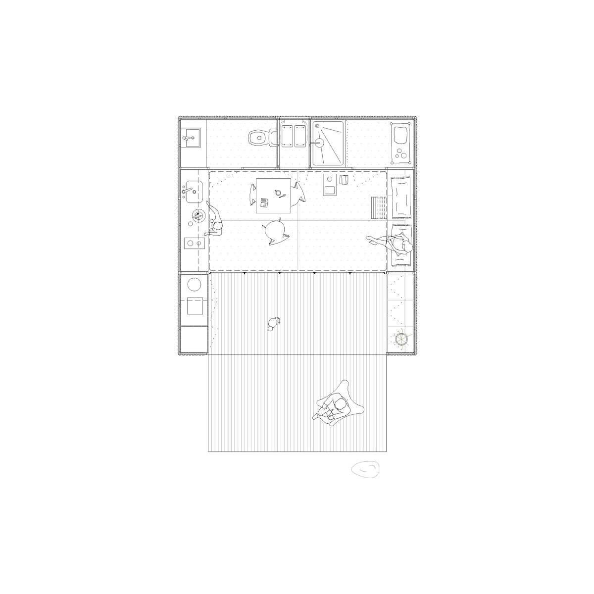 La Terencia 海滩避难所丨阿根廷布宜诺斯艾利斯丨IR arquitectura-45