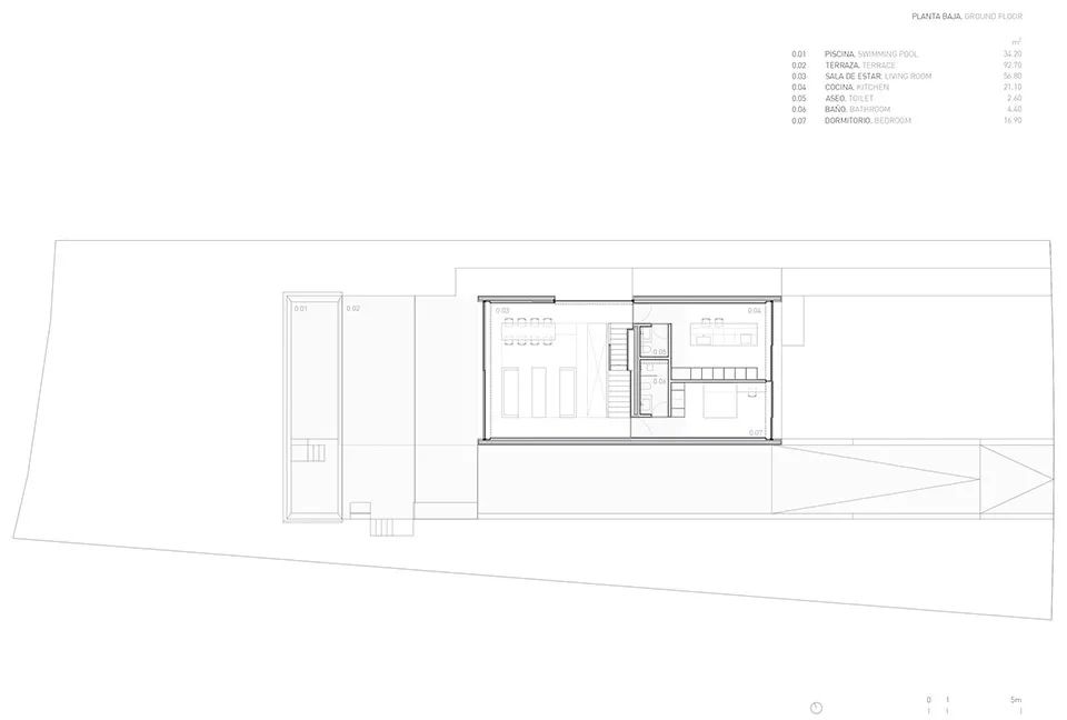 Camiral住宅：由环境雕塑而成的形态-128