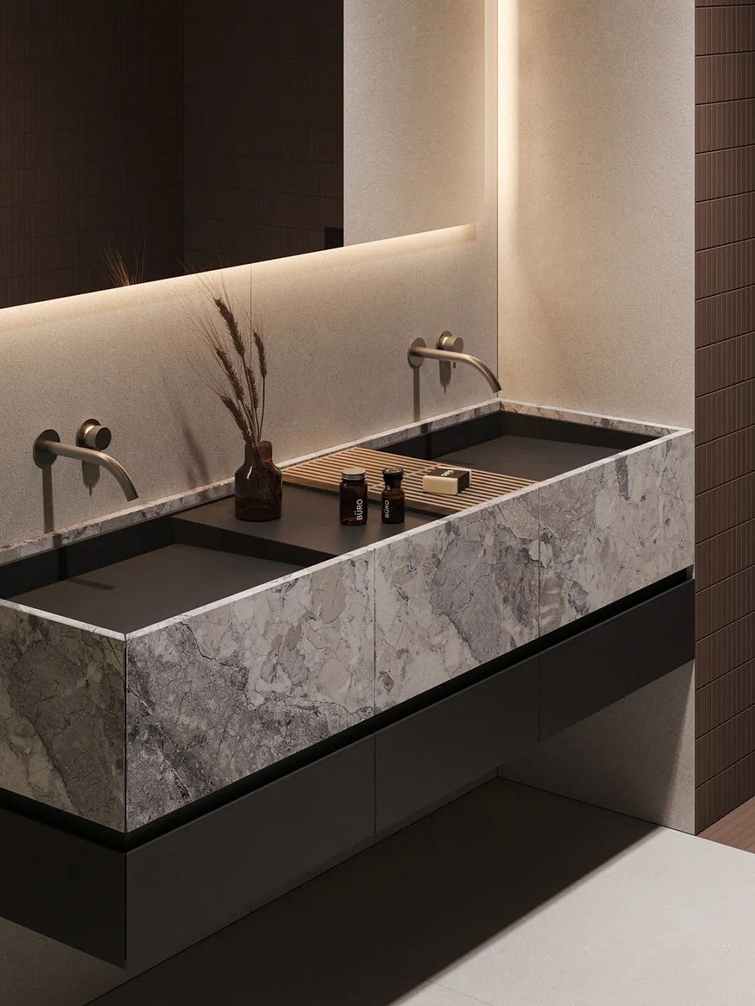 莫斯科 160㎡两套合一的优雅大空间丨俄罗斯莫斯科丨Bureau Slovo-38