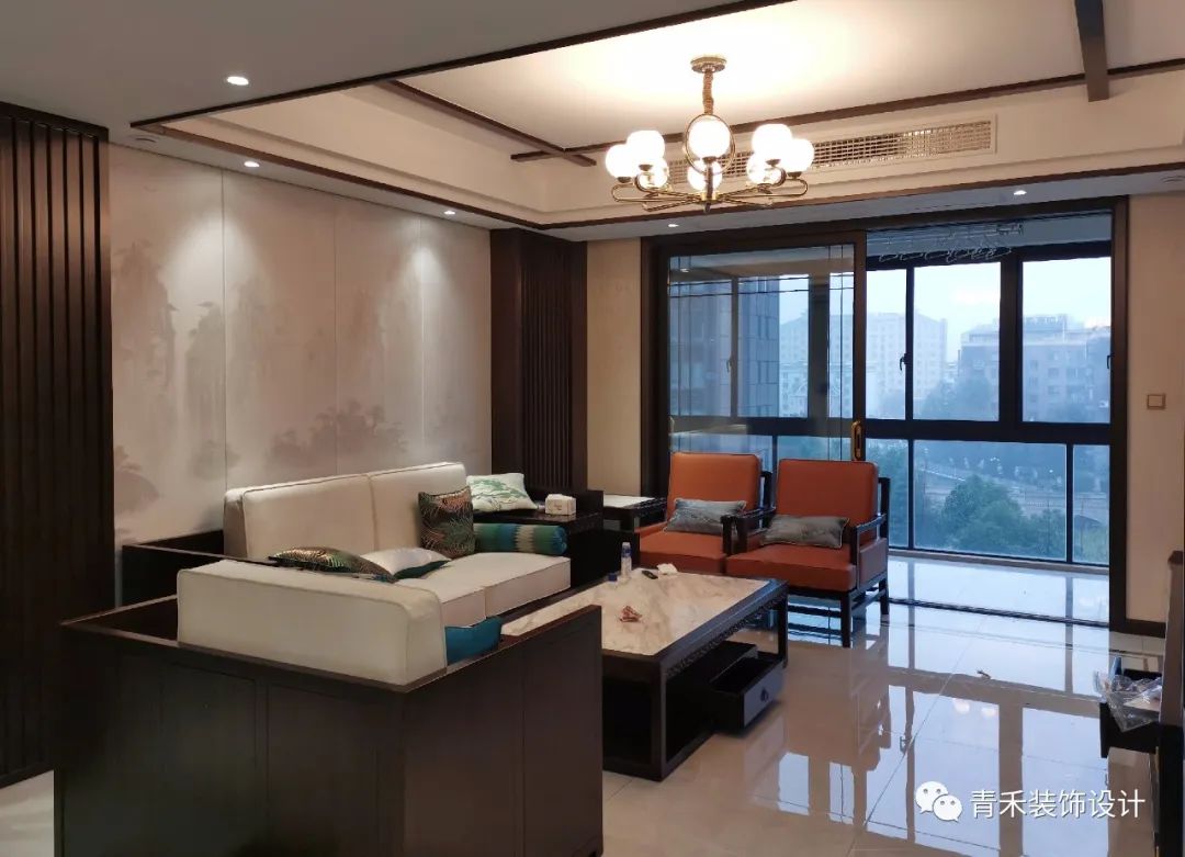 瑞庭御园新中式雅居,青禾装饰打造四室两厅禅意空间-33