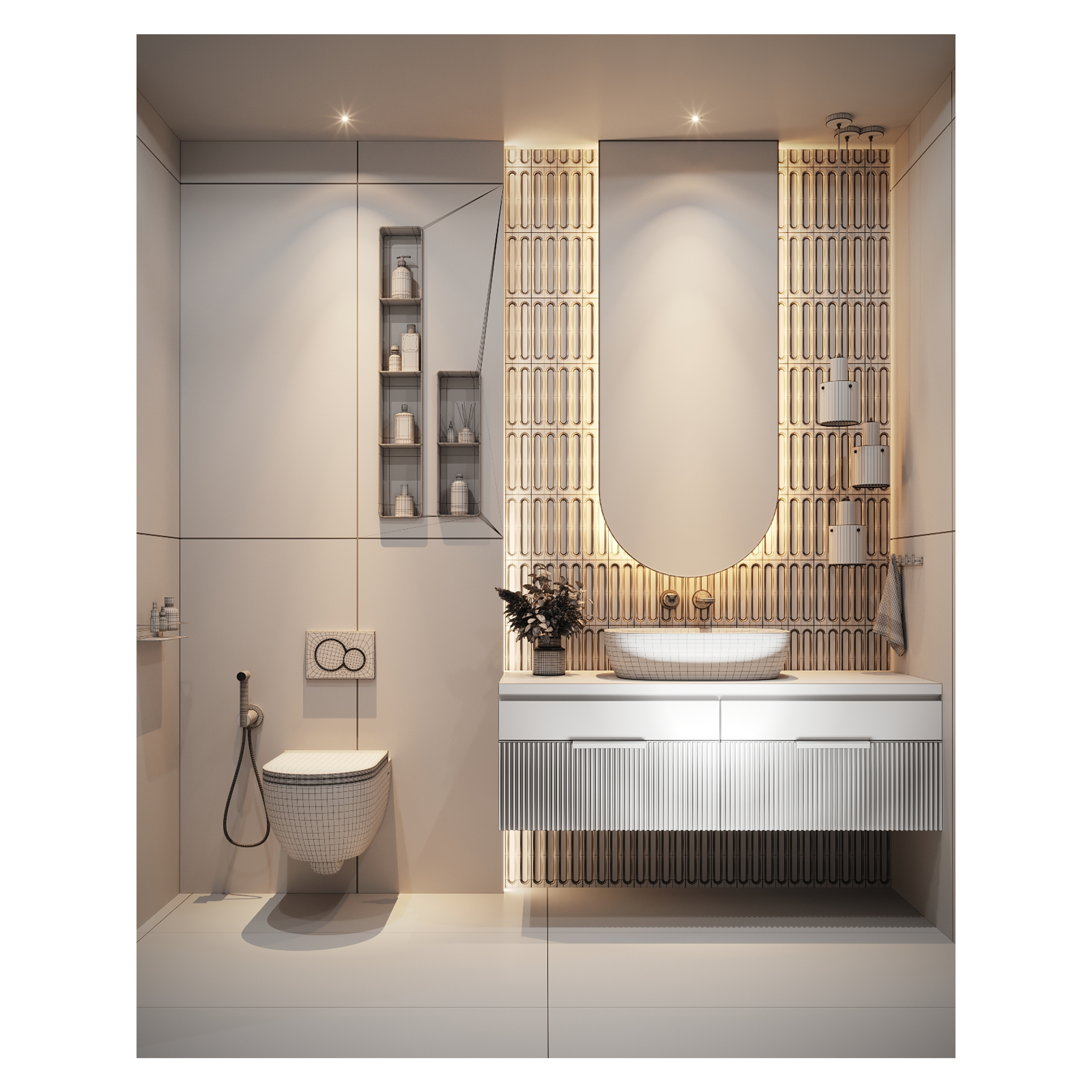 化妆室；洗手间丨印度丨Sai Krishna Ponnada-7