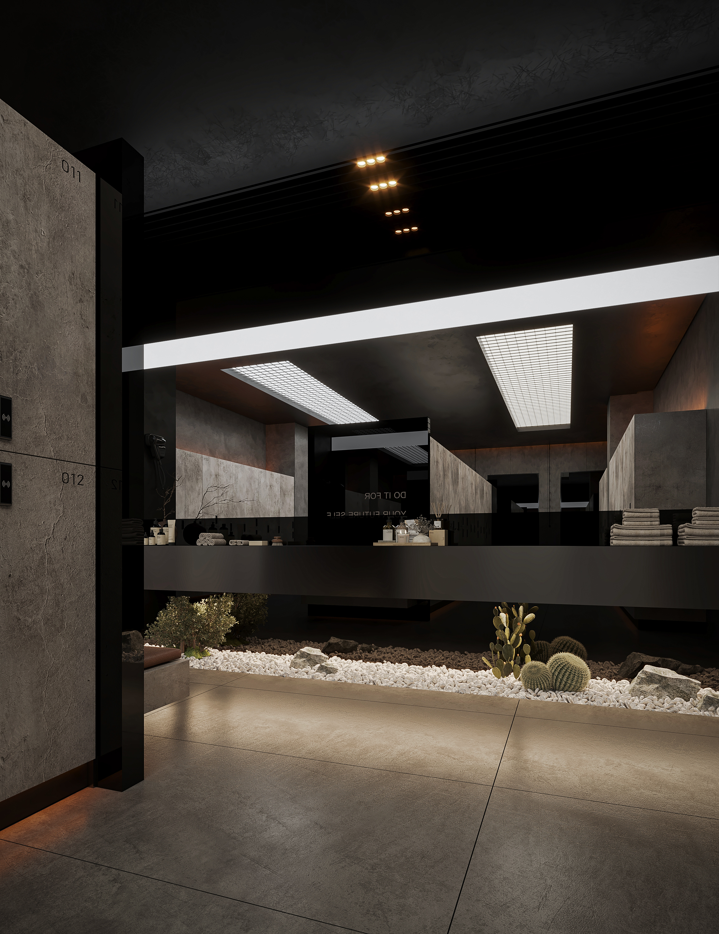 更衣室+浴室丨沙特阿拉伯丨Hagar Okasha-8