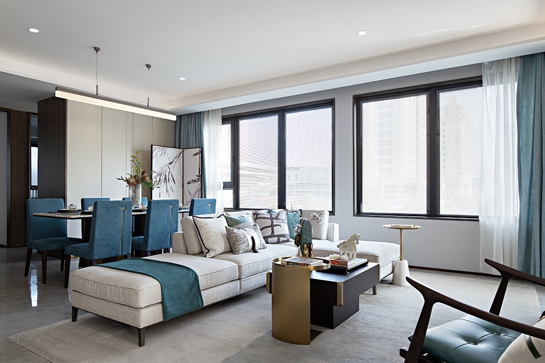 镇江财信筑和·尚书房 A1,A2 户型样板间设计丨中国镇江丨EHOO 易虎设计,陈涛室内设计-12