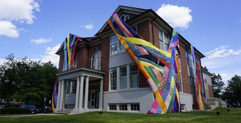 大型拼布艺术装置-33