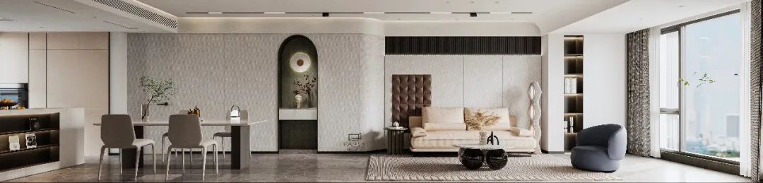 上海黄浦150㎡大平层设计丨中国上海丨由舍空间设计-18