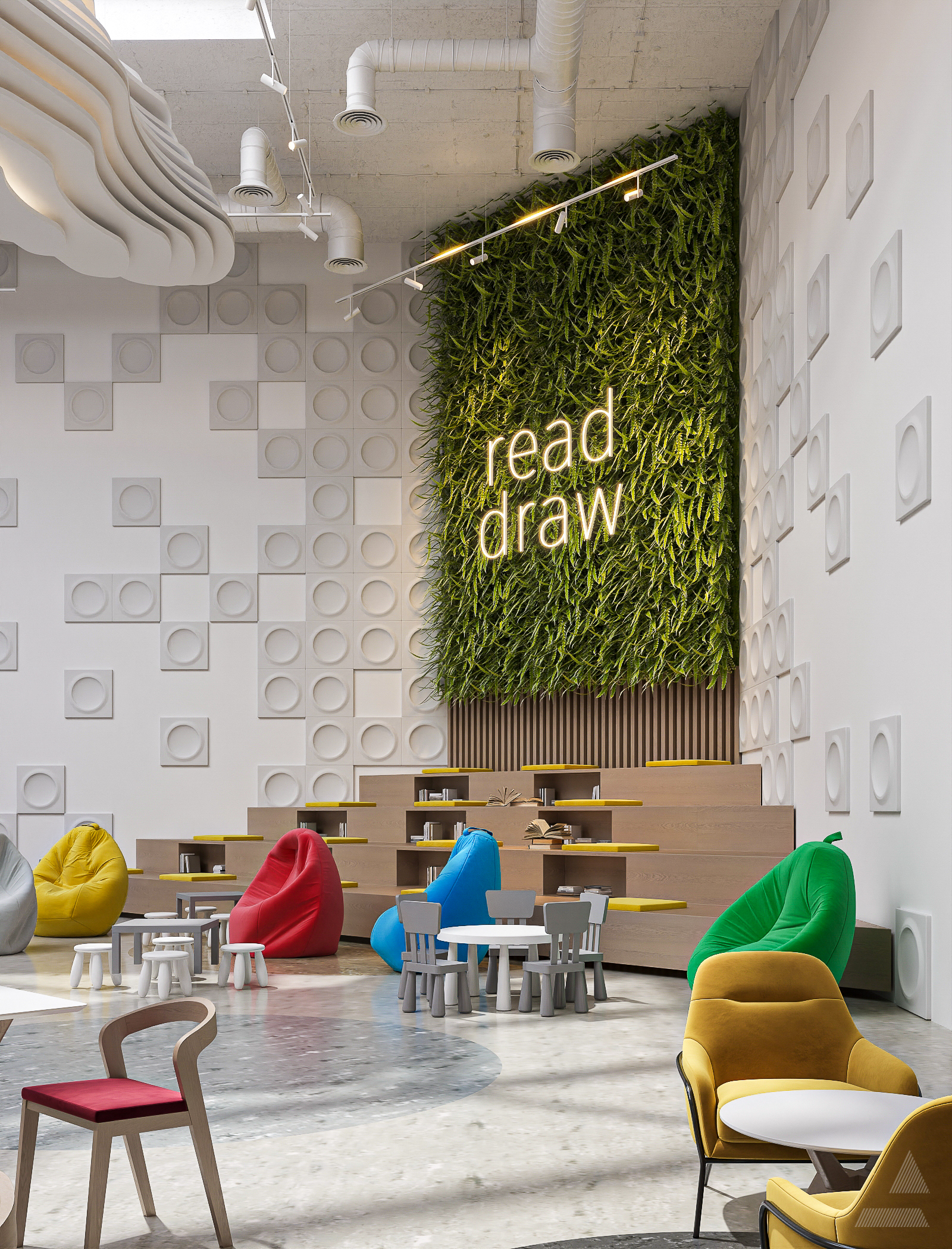 多功能空间私立学校设计丨阿联酋迪拜丨Artem Tarasov-15