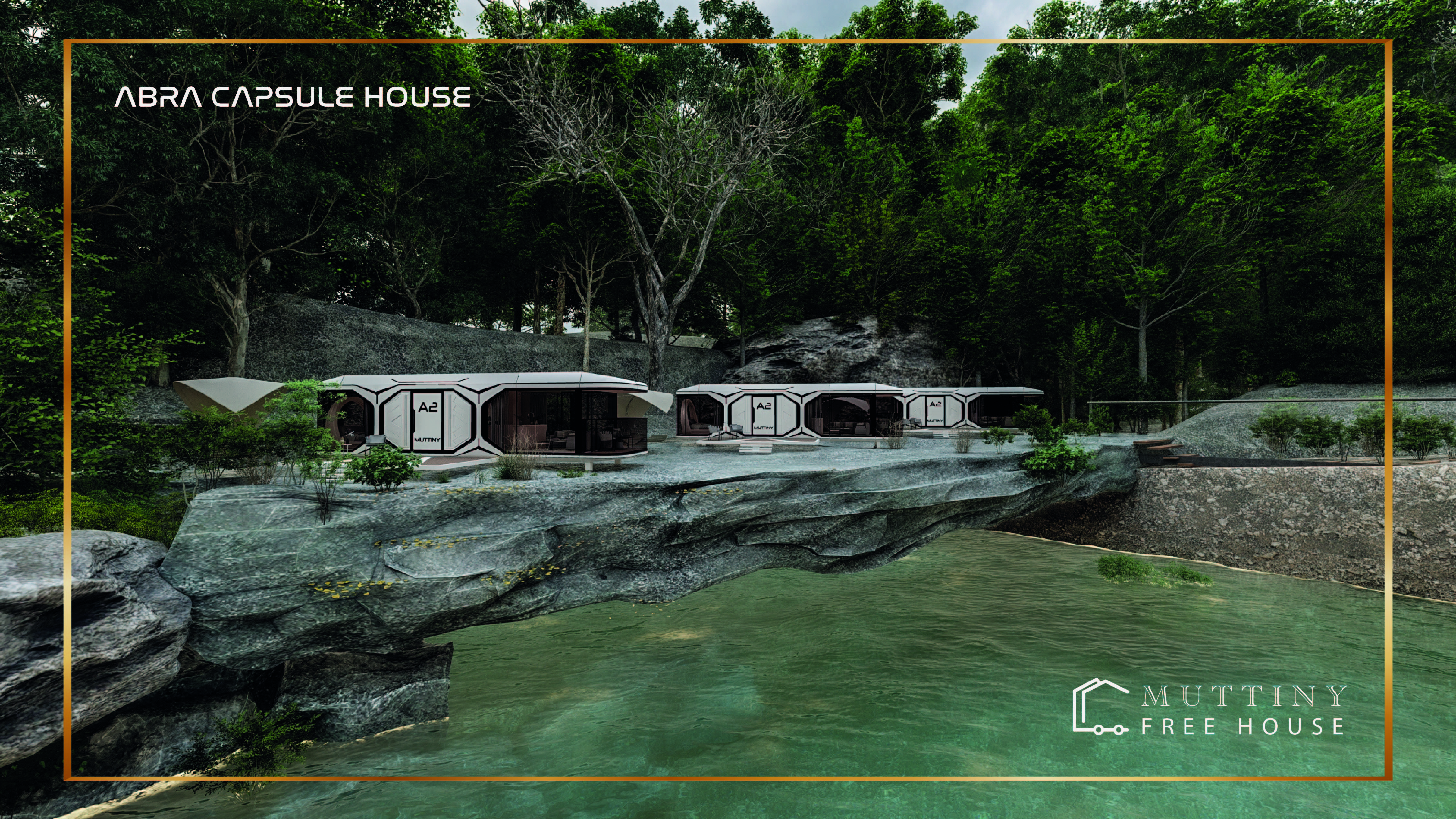 ABRA SPACE CAPSULE - FALLING WATER PROJESİ-0