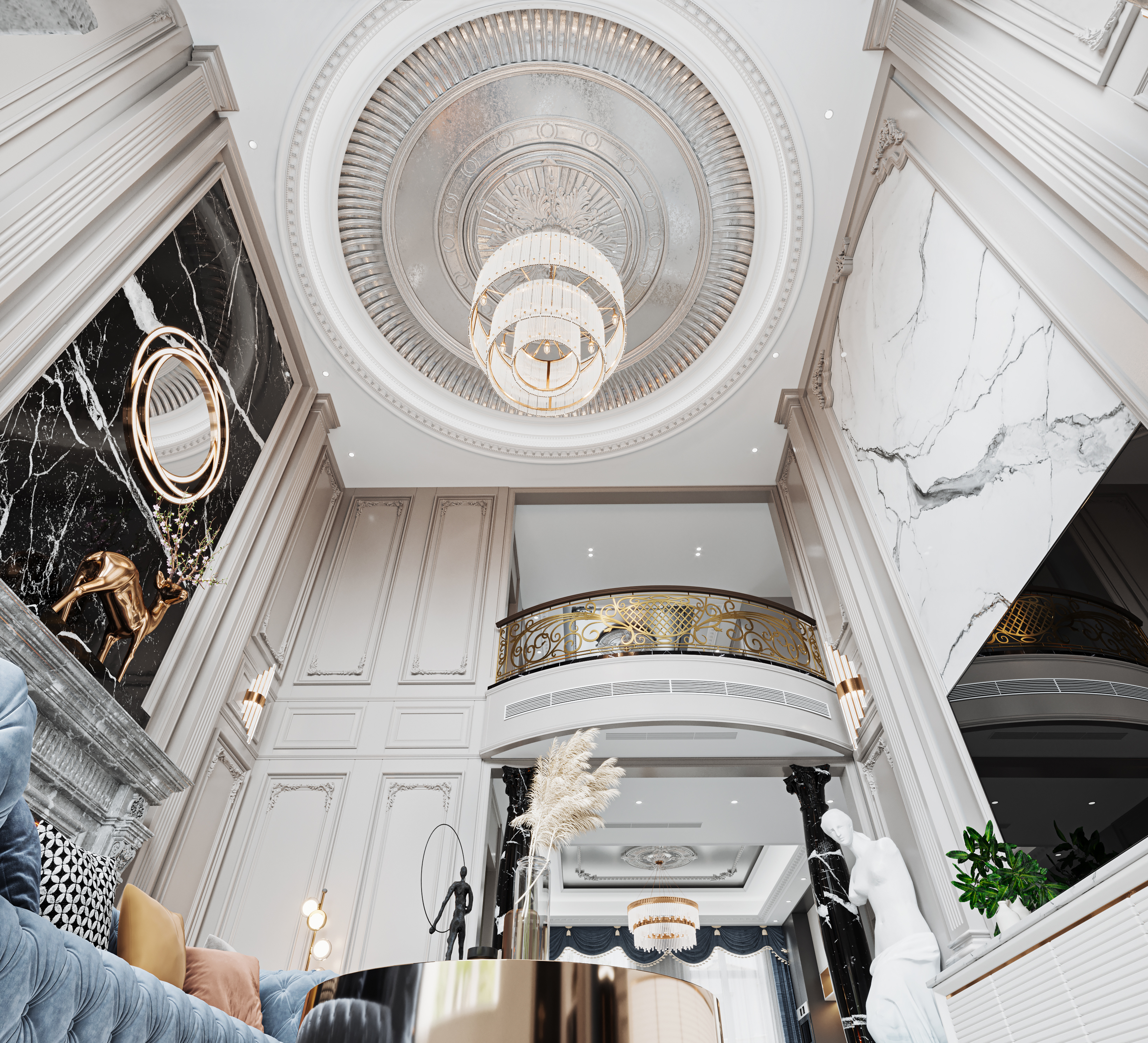 现代法式浪漫满屋-8