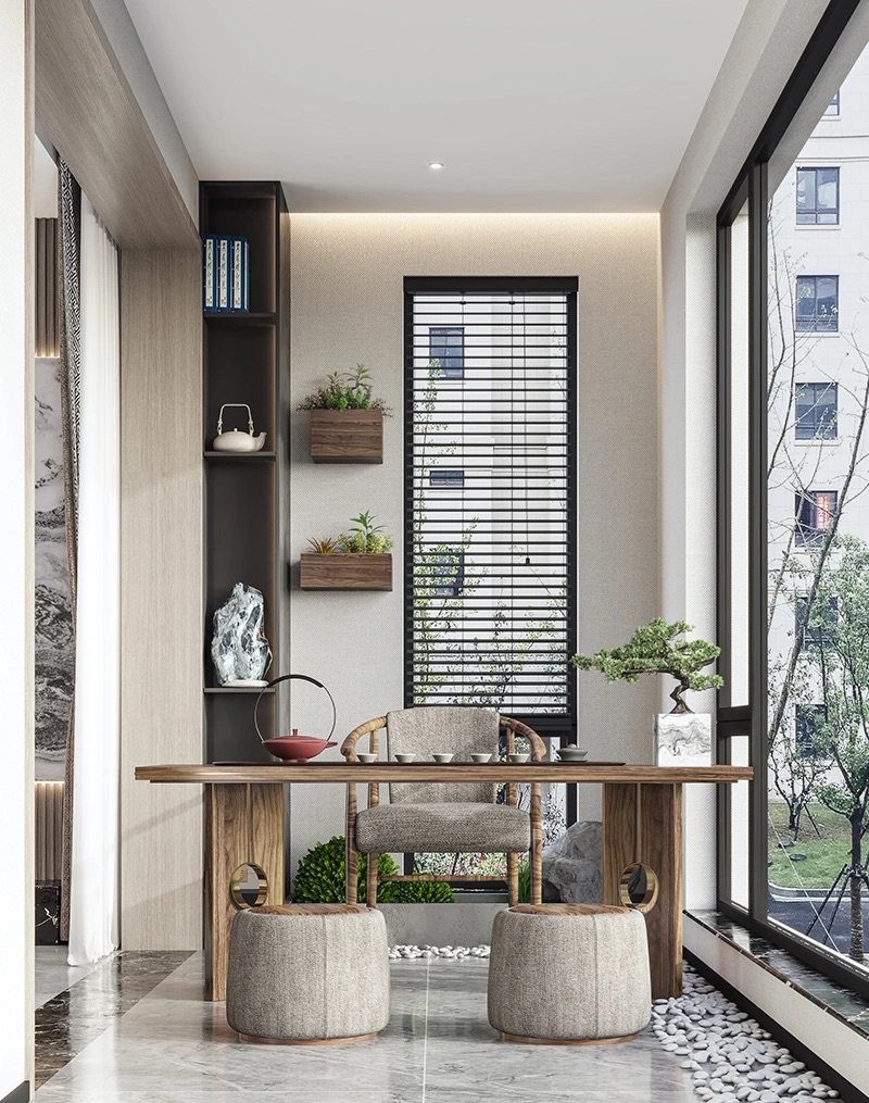 现代轻奢风 136㎡无主灯新家-10