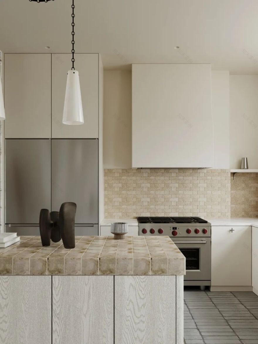 岚一设计|折衷主义的复古别墅-25