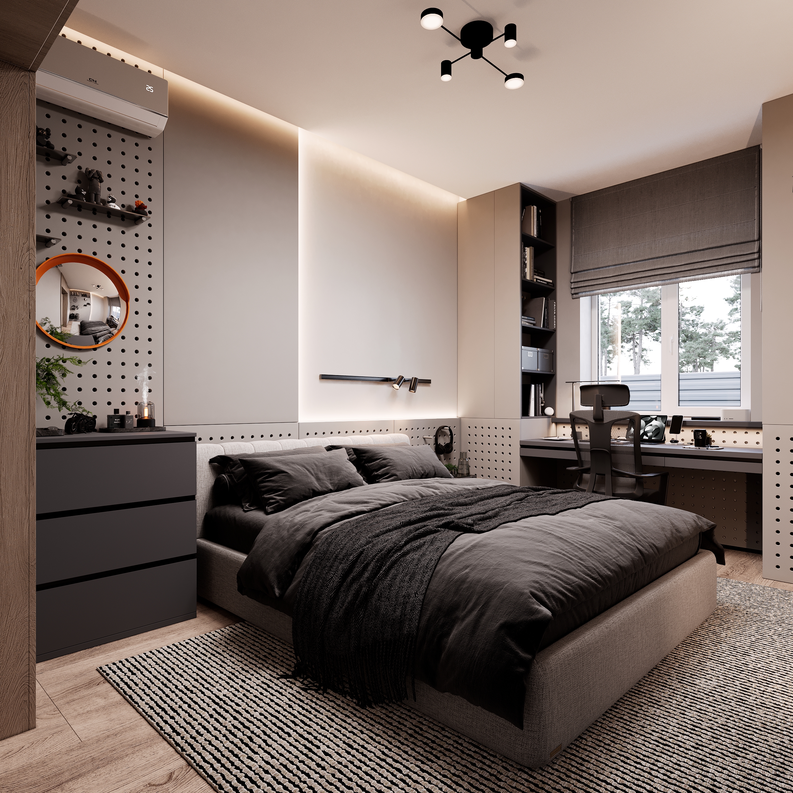 Beresan年轻人卧室-5