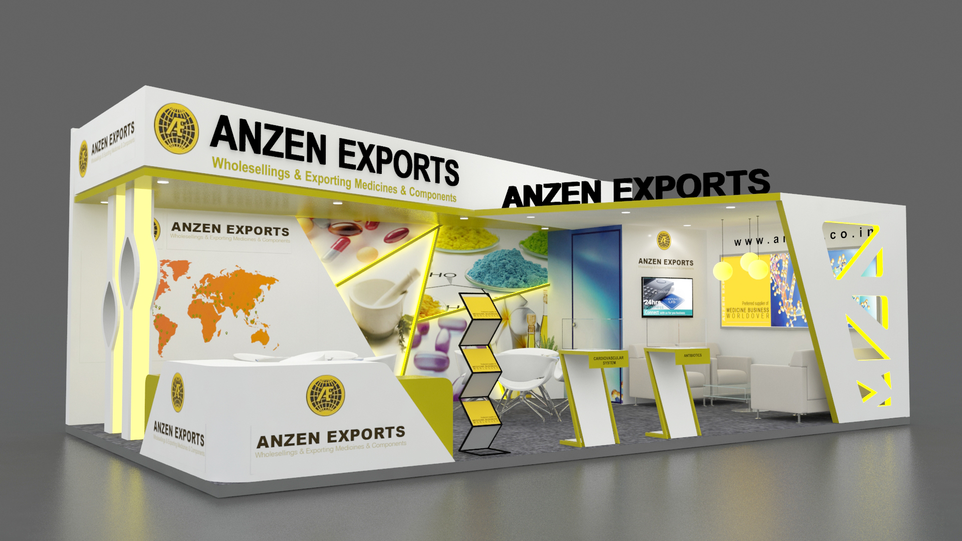 Anzen Exports Exhibition Design-2