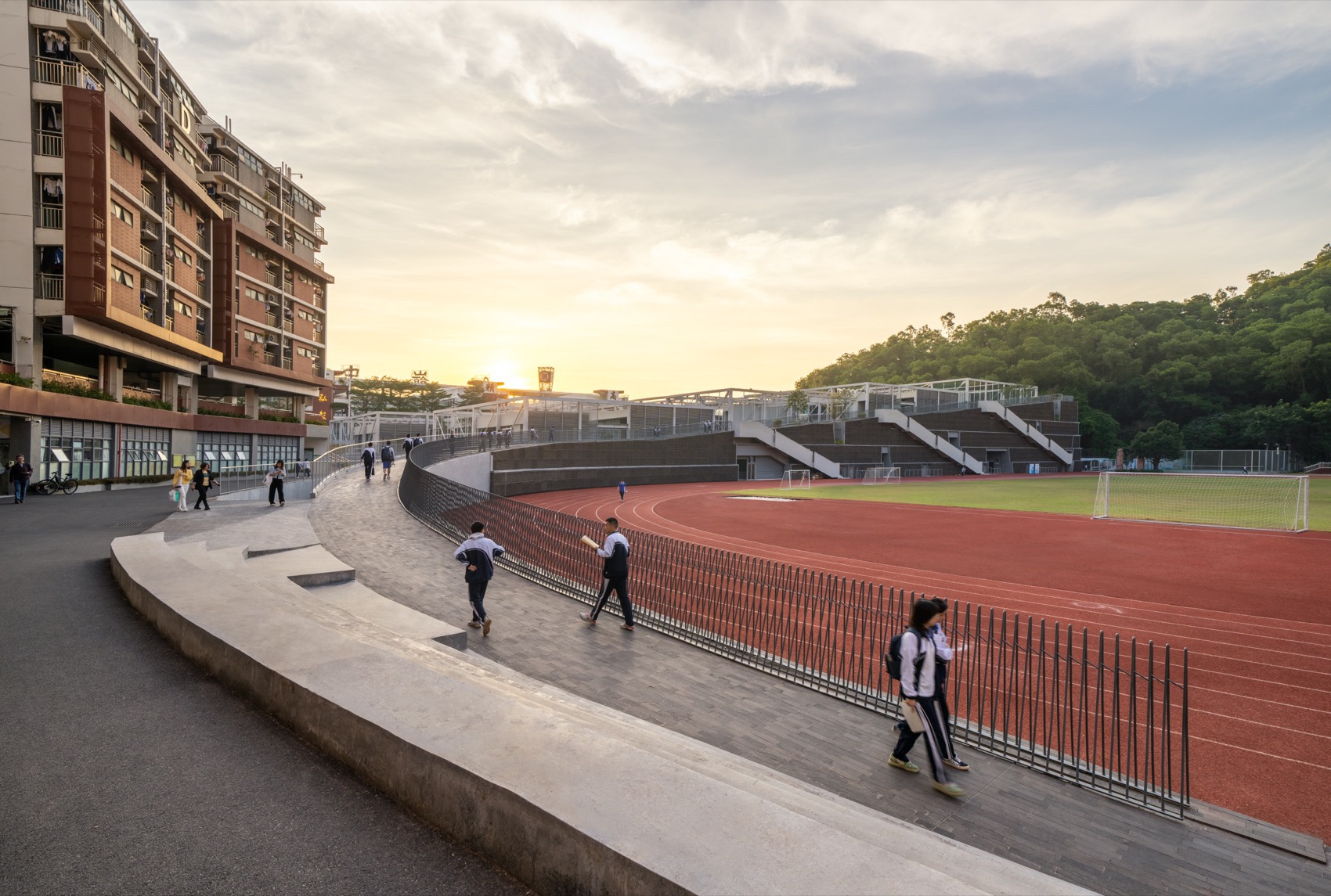 红岭高中新艺体中心丨中国深圳丨源计划建筑师事务所-85