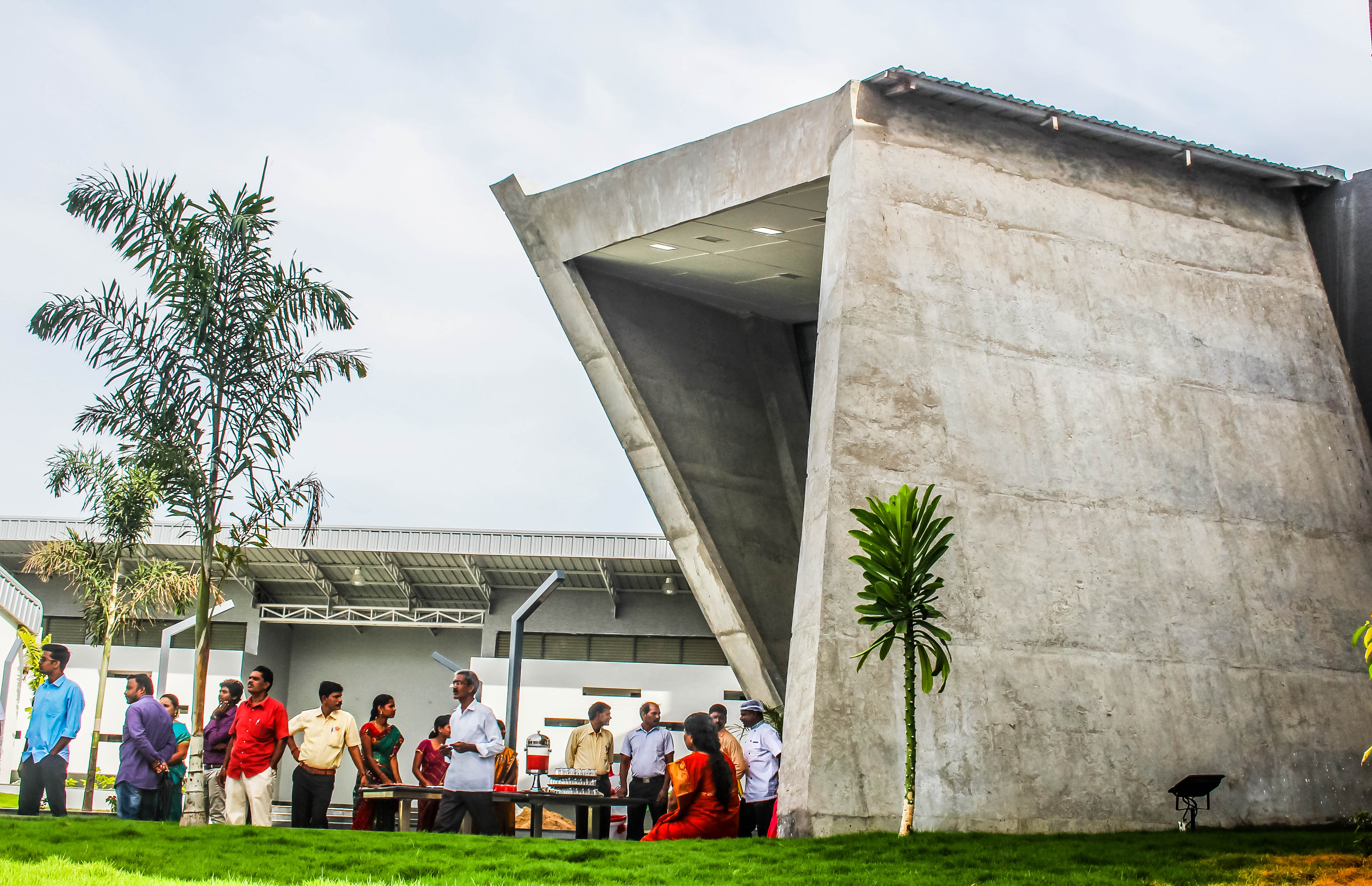 几何魅力,Maduranthagam 高速公路餐厅-30