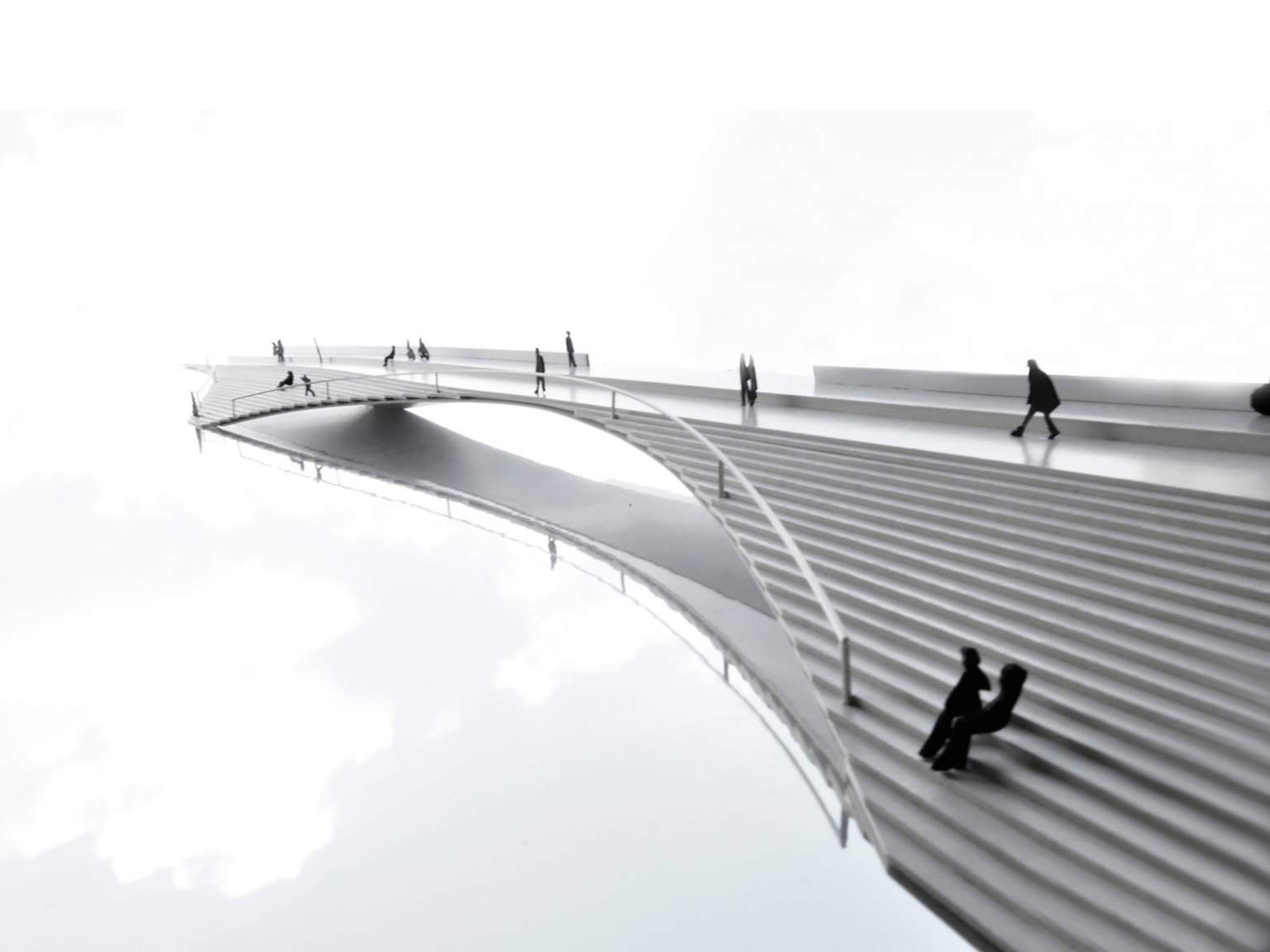 日内瓦人行桥丨瑞士日内瓦-1